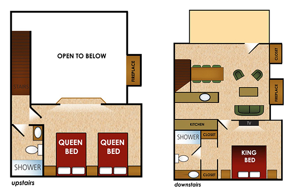 Maple Cabin Floorplan